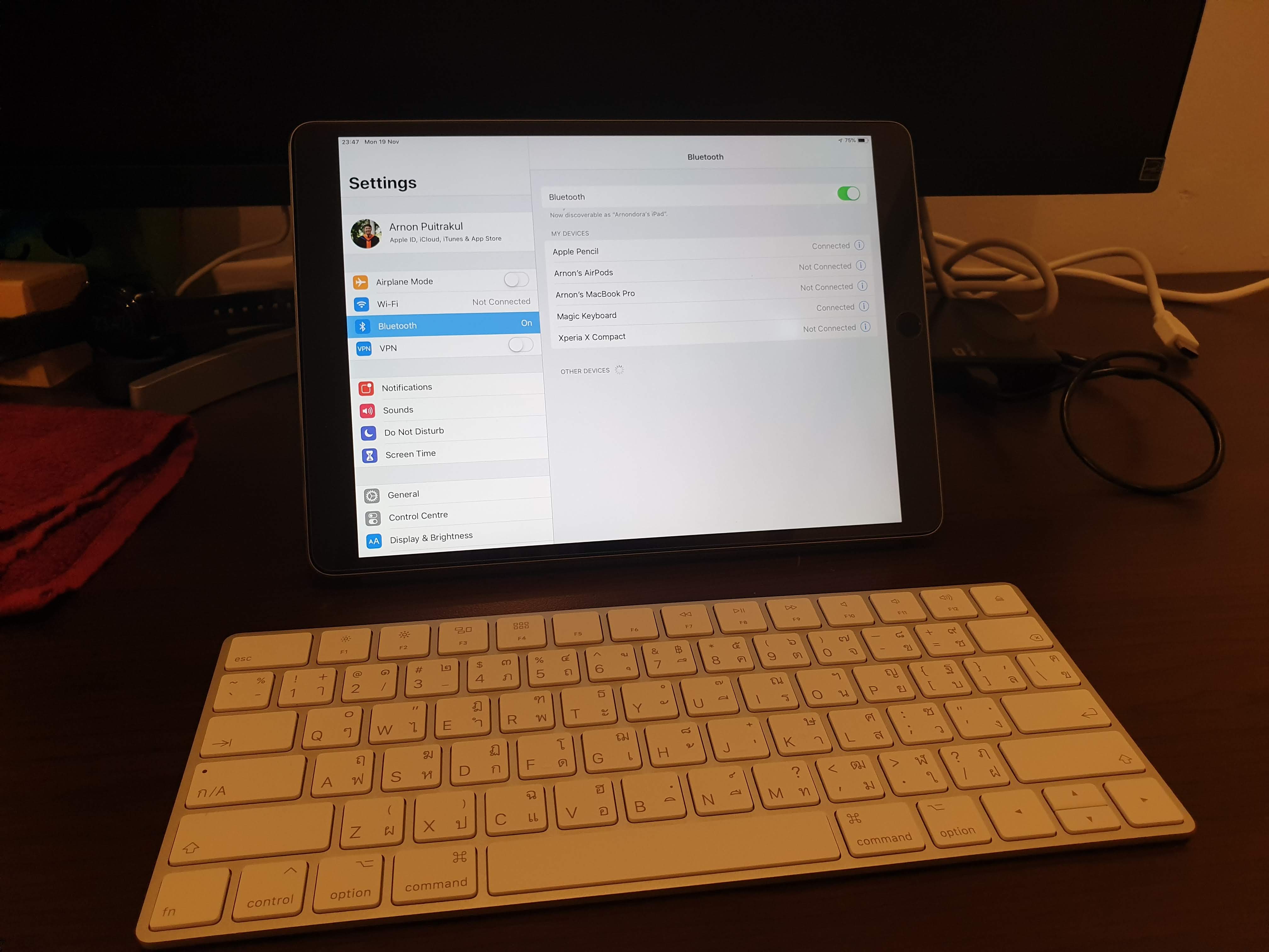 Apple Smart Keyboard with iPad Pro 10.5 inch