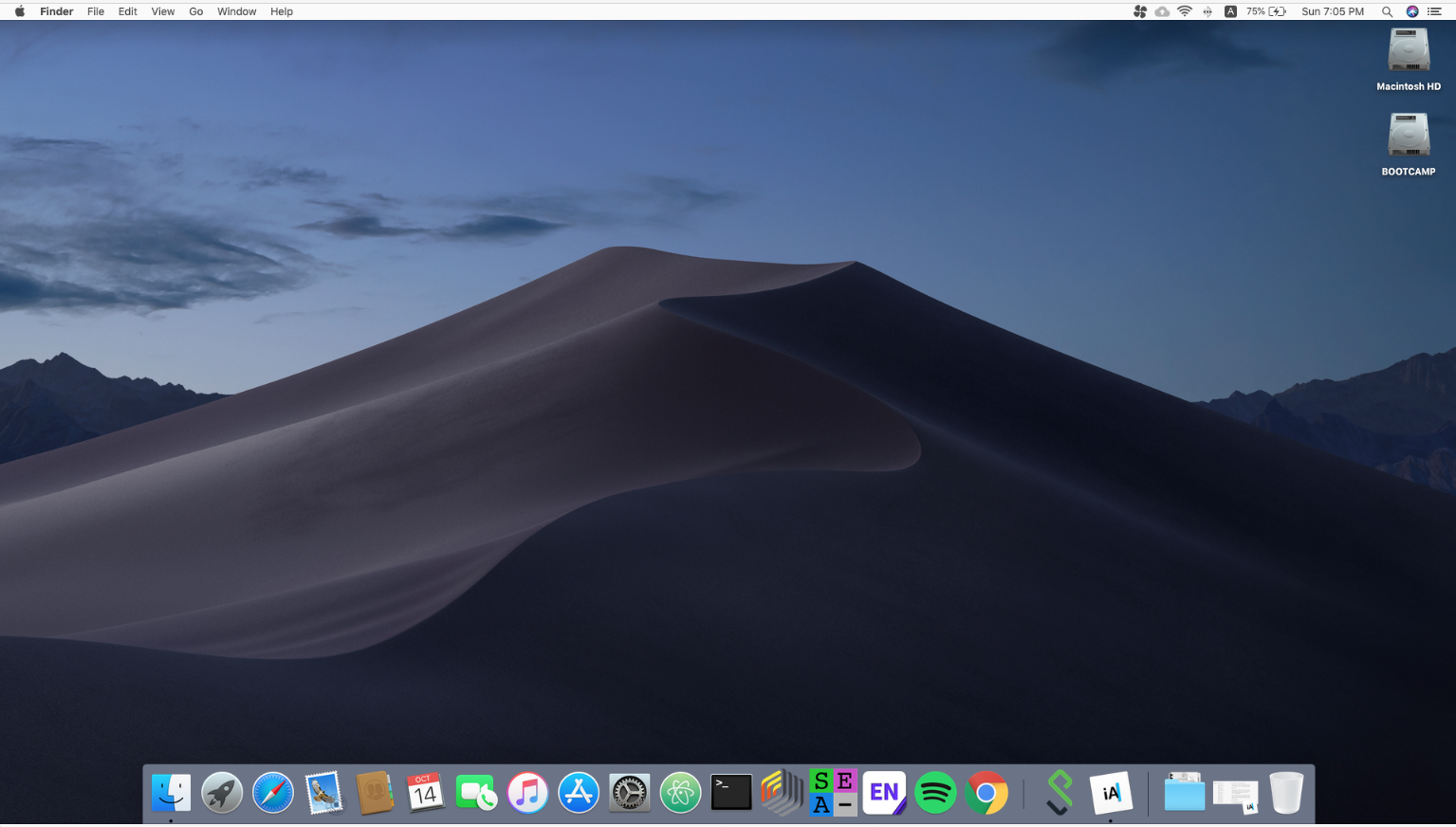 MacOS Mojave Dynamic Desktop