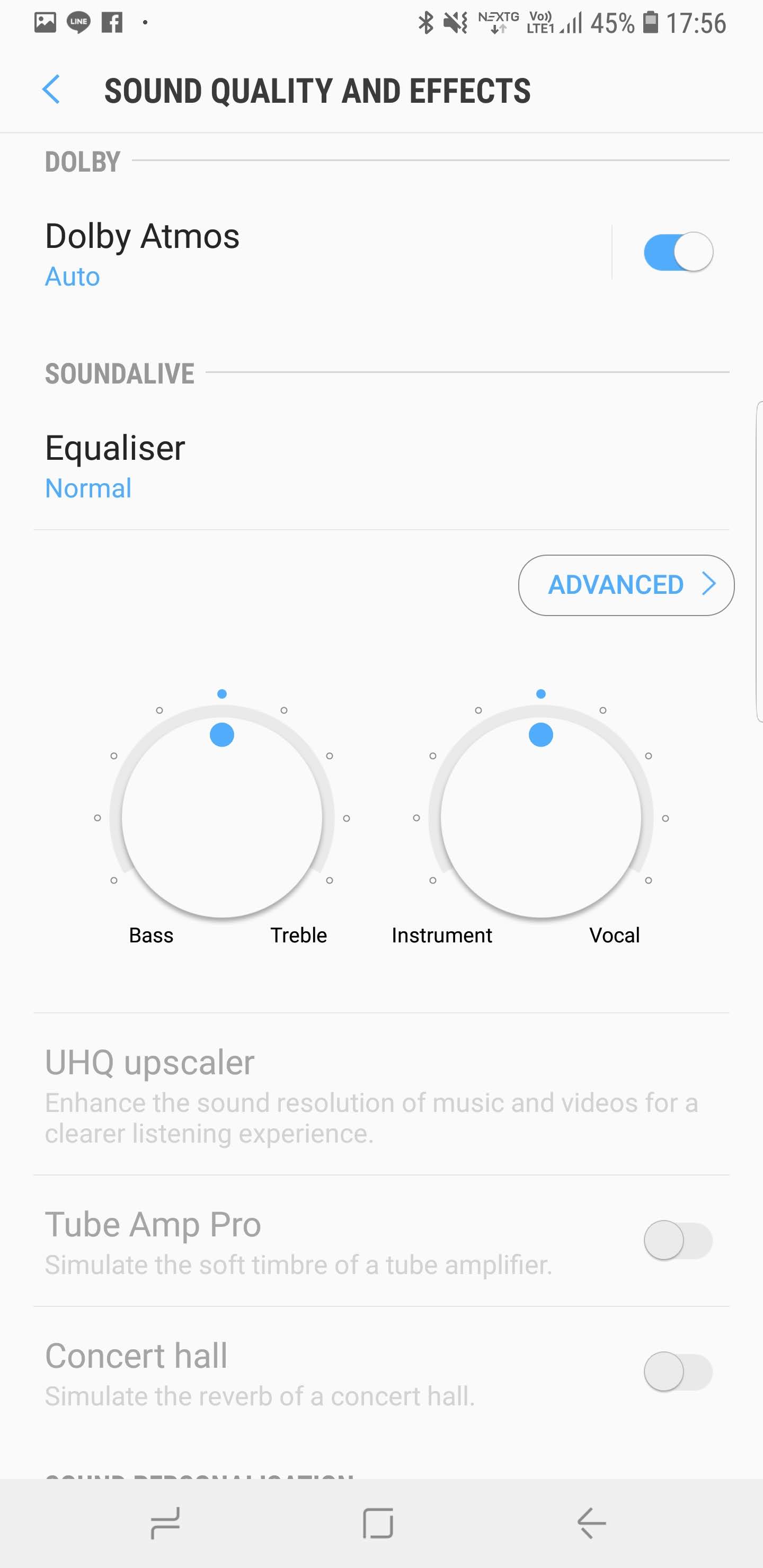 Samsung Galaxy Note 9 Sound Quality & Effect