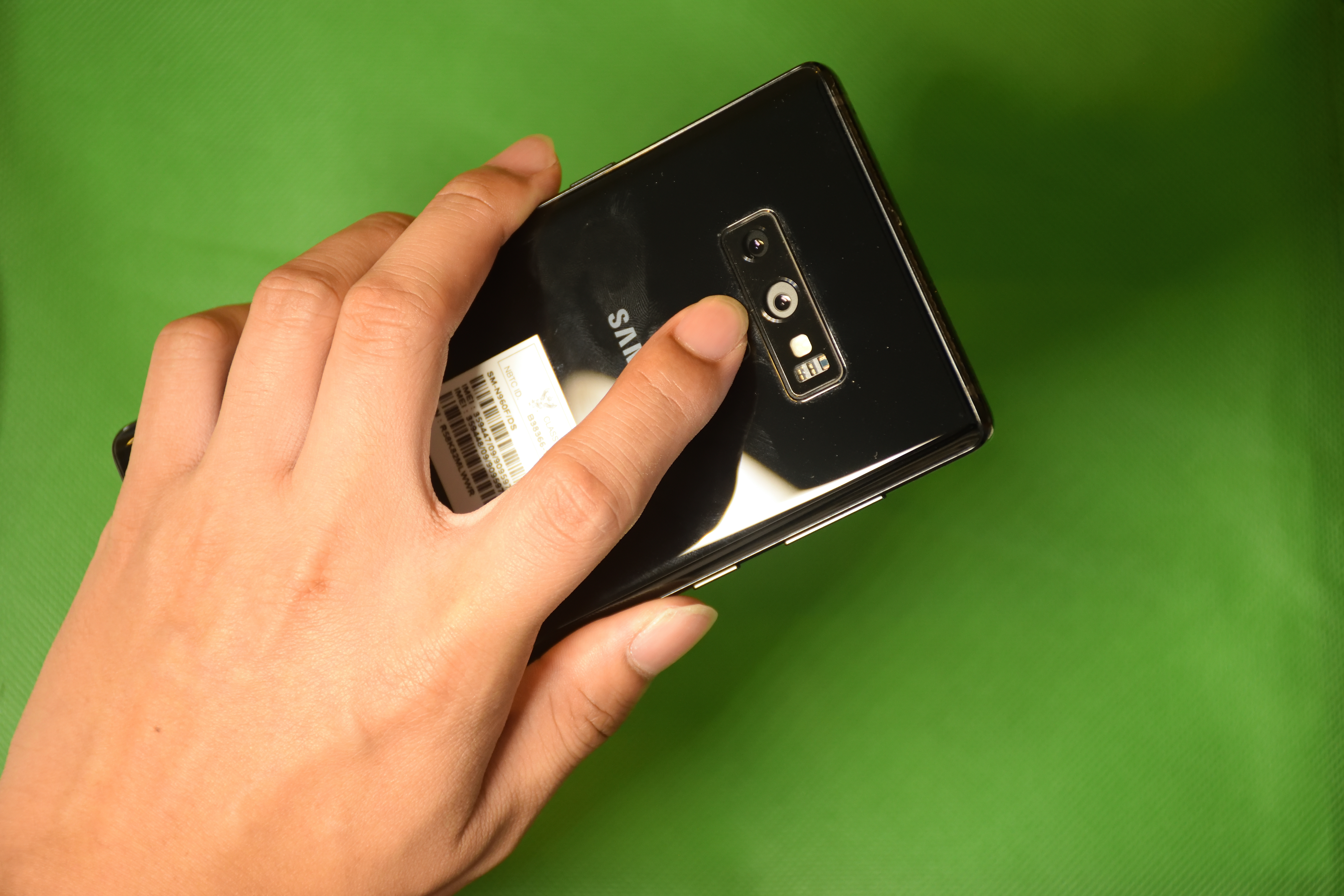 Samsung Galaxy Note 9 Fingerprint Scanner