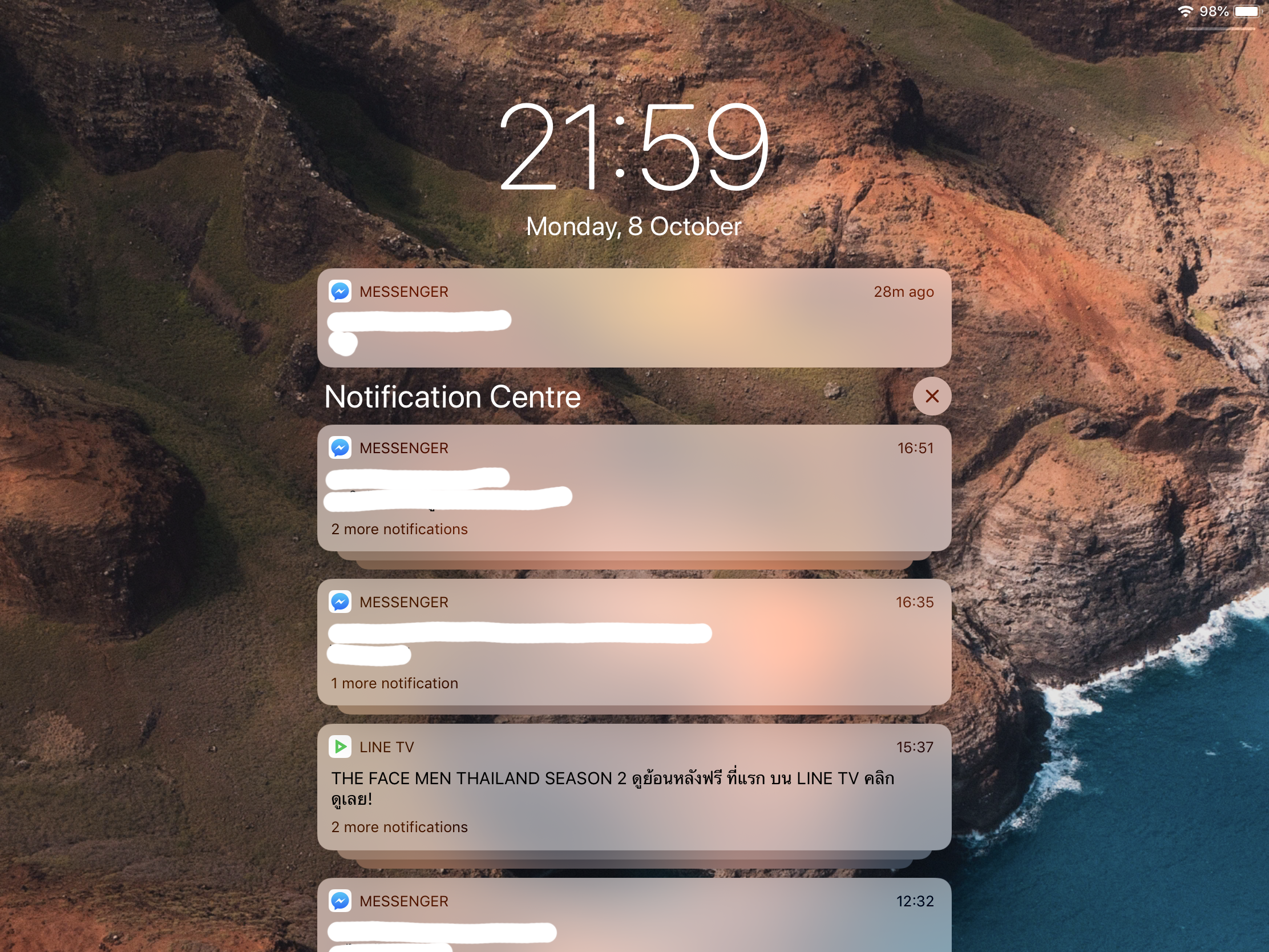 iOS 12 Group Notifications