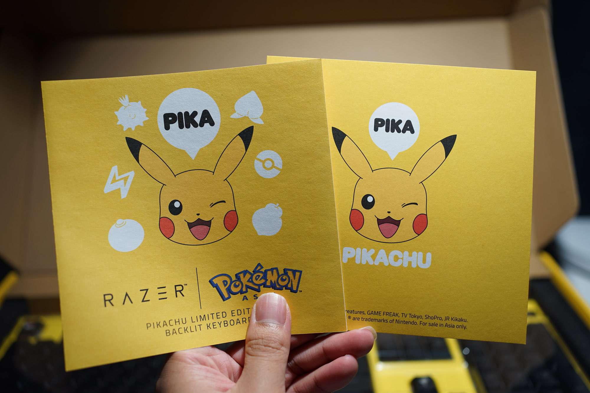 Razer x Pokémon Pikachu Edition Razer Ornata