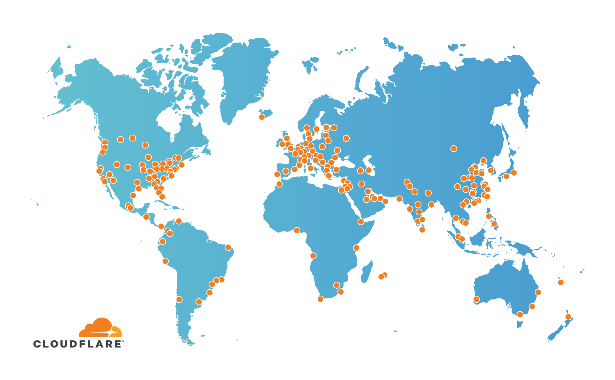 Cloudflare Data Centre Locations