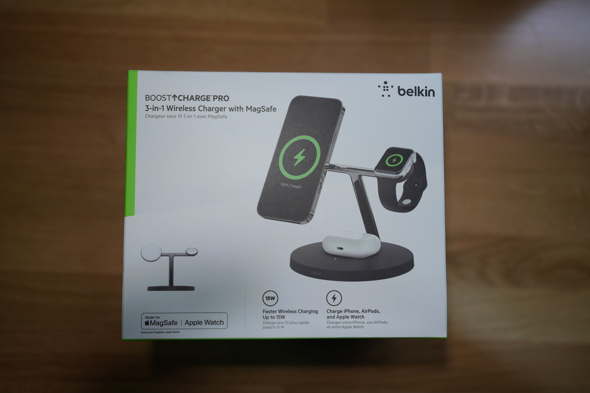 รีวิว Belkin Boost Charge Pro 3 In 1 แท่นชาร์จ Magsafe ราคา 6 พัน และความ Apple Arnondora 9430