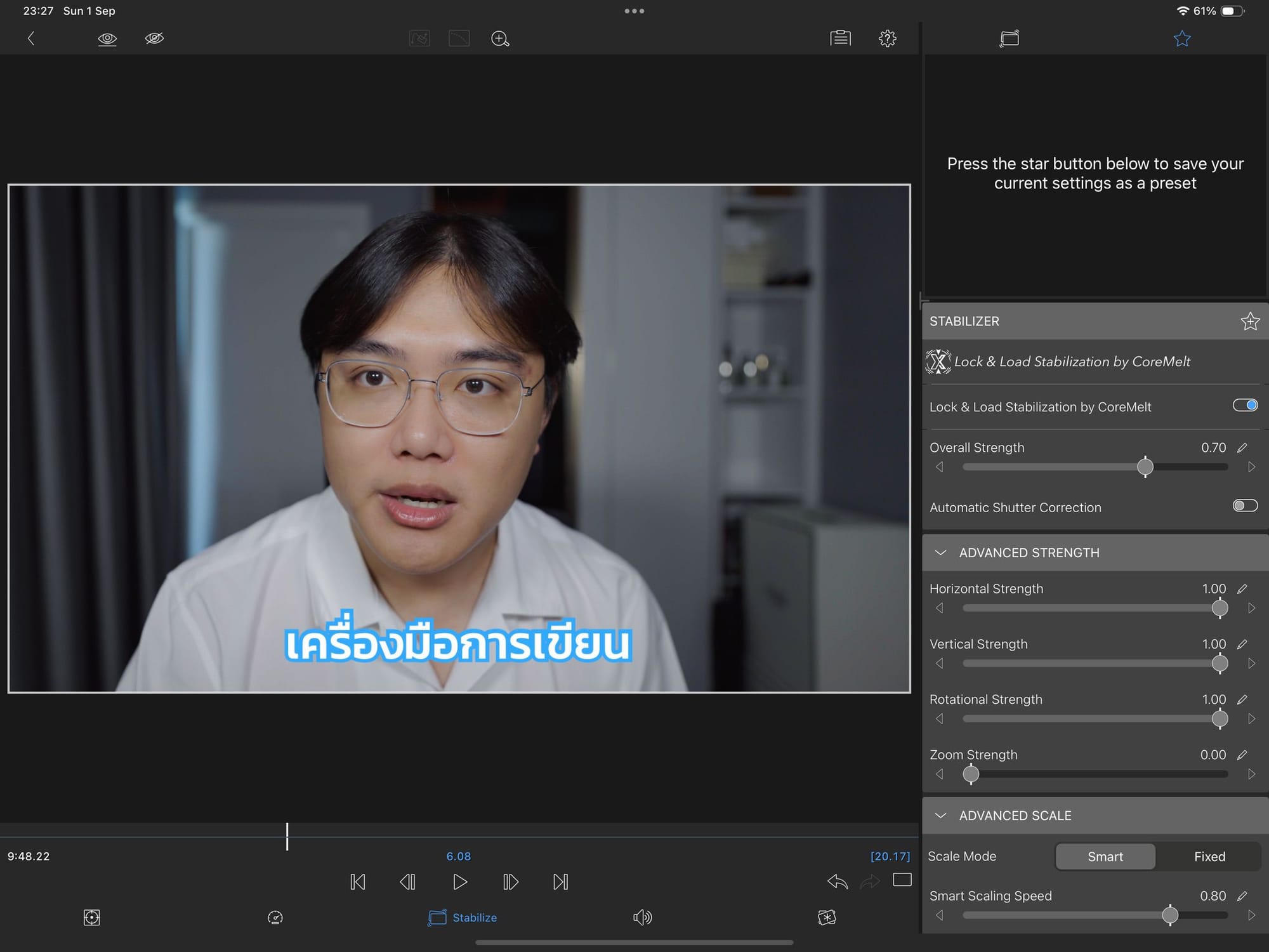  รีวิว LumaFusion App ตัดต่อวีดีโอผู้มาก่อนกาล