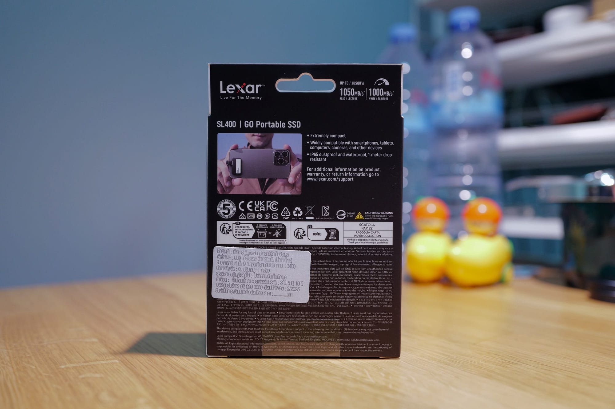 รีวิว Lexar GO Portable SSD ขนาดเล็ก เสียบกับอะไรก็อร่อย