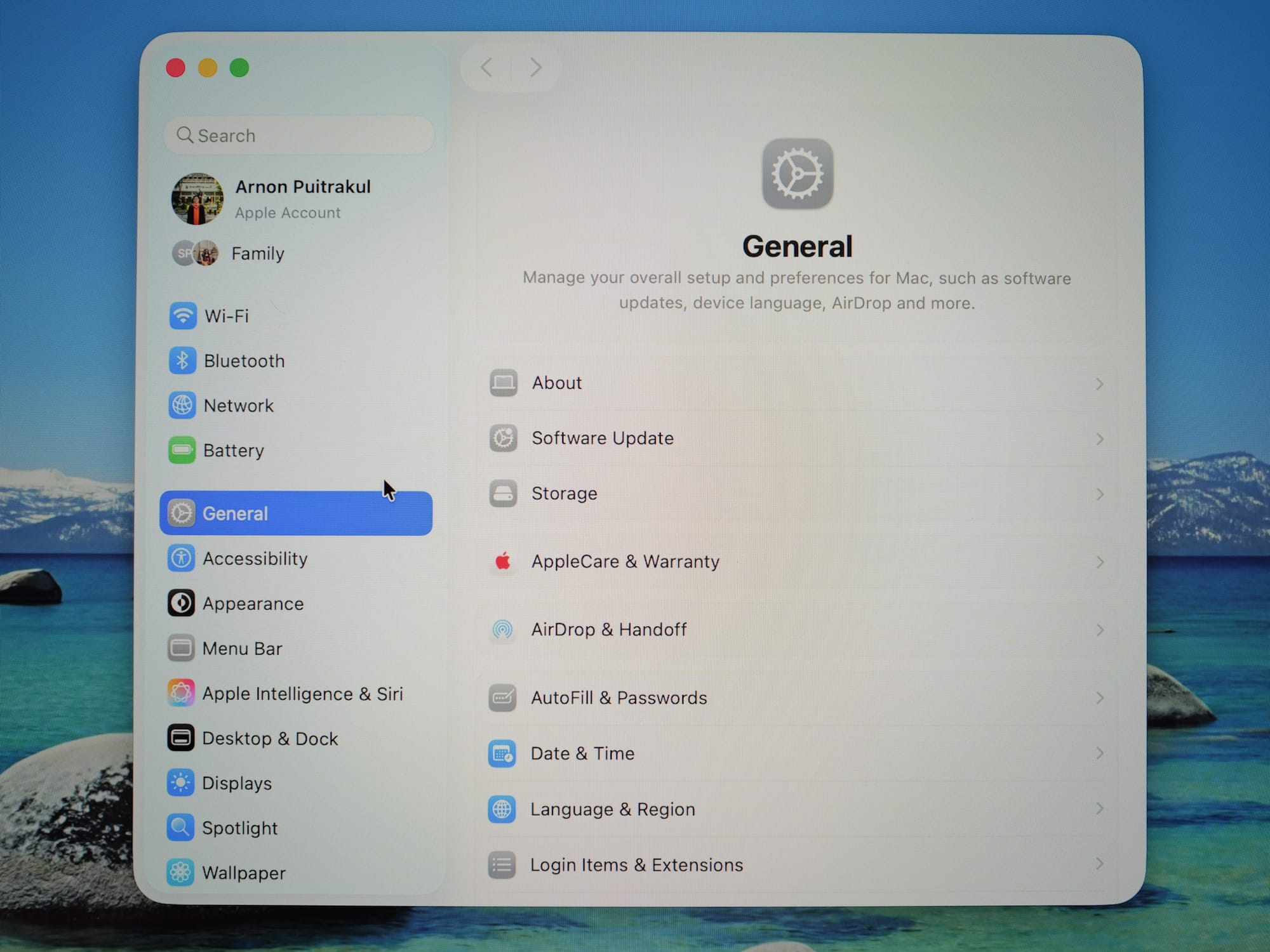 macOS 26 Tahoe หน้าใหม่ ไตรมาสใหม่