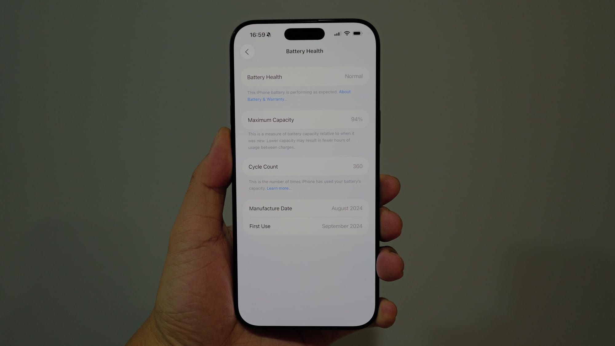 1 ปีกับ iPhone 16 Pro Max อาการเป็นยังไงบ้าง