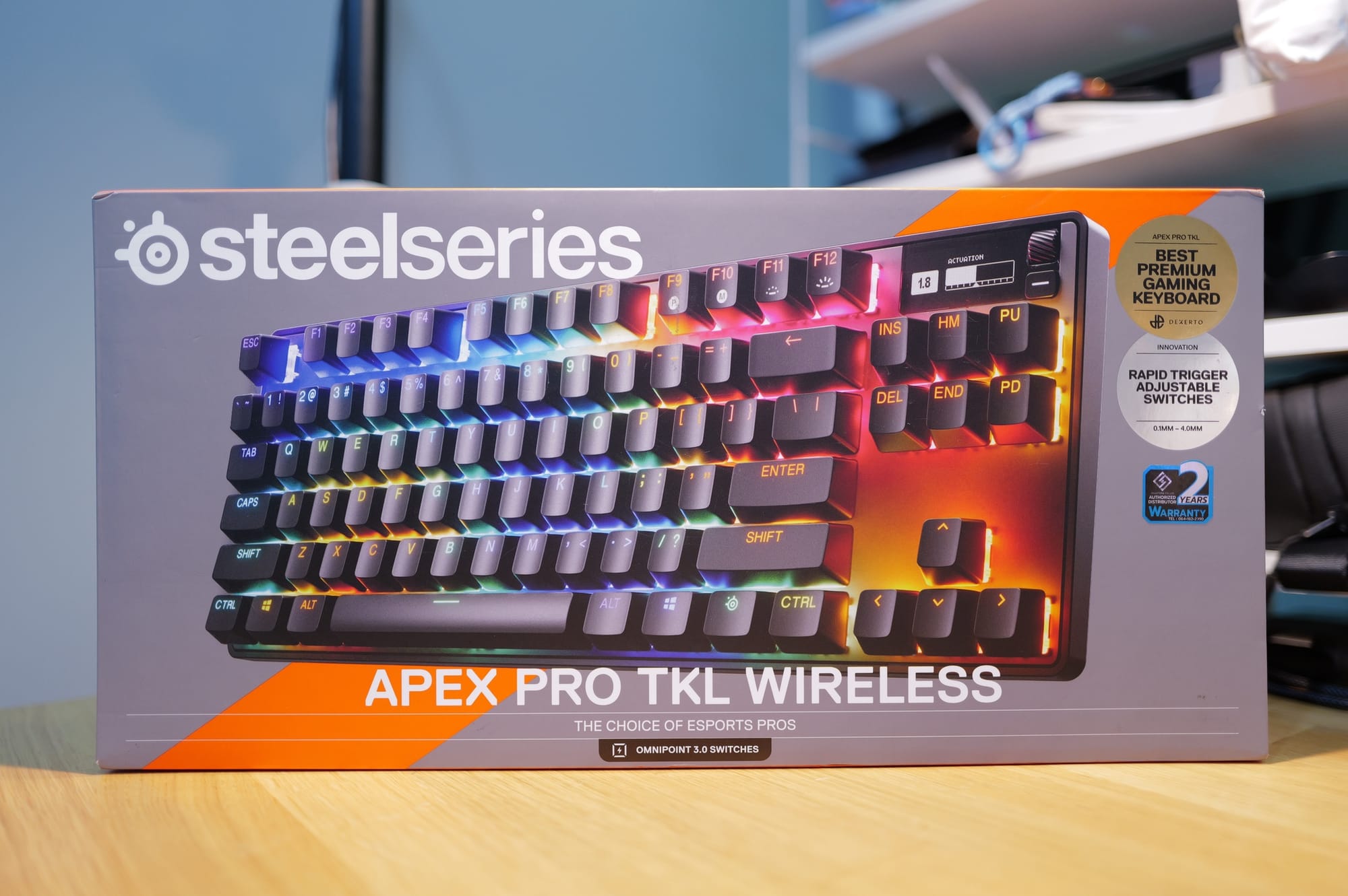 รีวิว SteelSeries Apex Pro TKL Gen 3 Wireless Keyboard ตัวโปรดของเรา