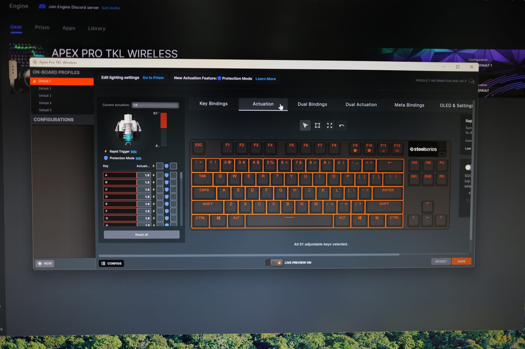 รีวิว SteelSeries Apex Pro TKL Gen 3 Wireless Keyboard ตัวโปรดของเรา