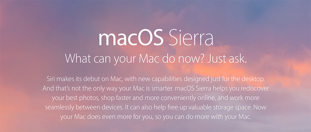 รีวิว macOS Sierra OS ล่าสุดจาก Apple