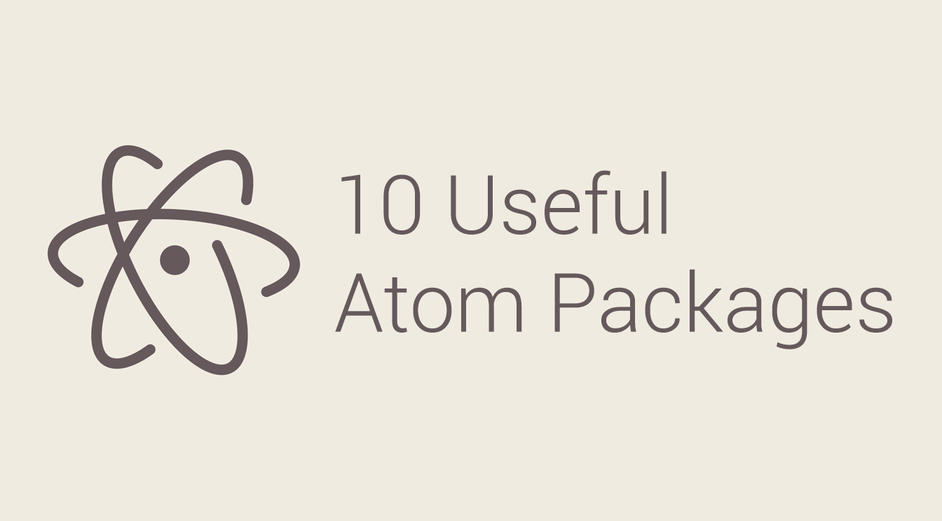 Atom Package ที่น่าสนใจ และใช้อยู่