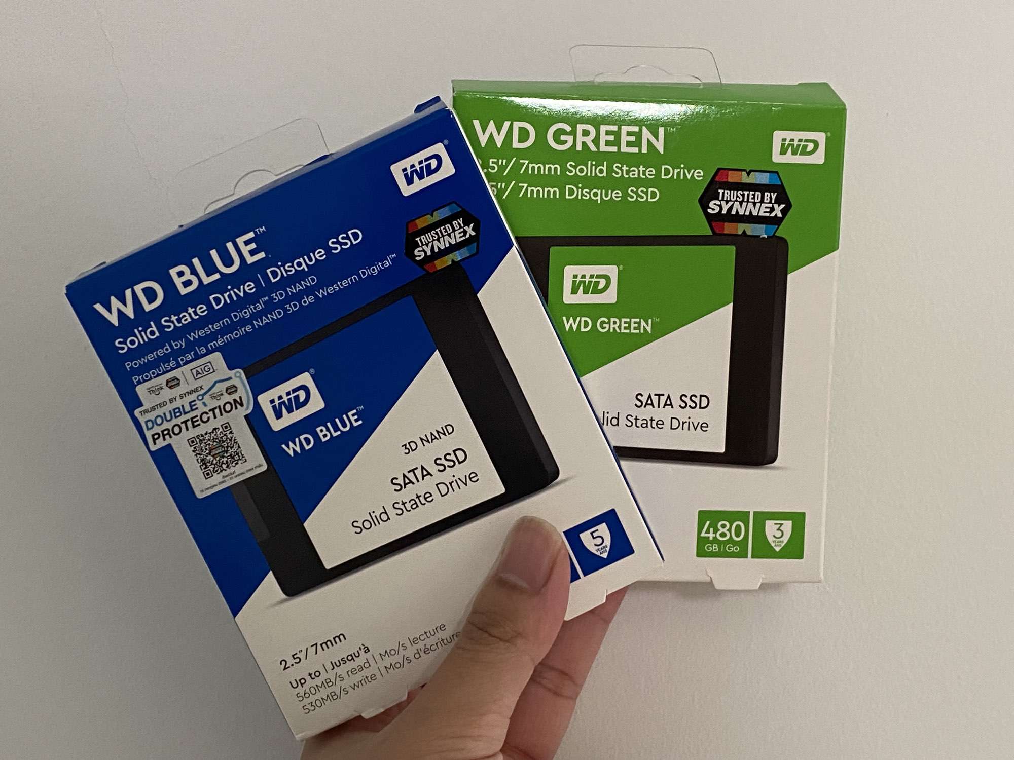 WD SSD Blue ต่างจาก Green อย่างไร ?