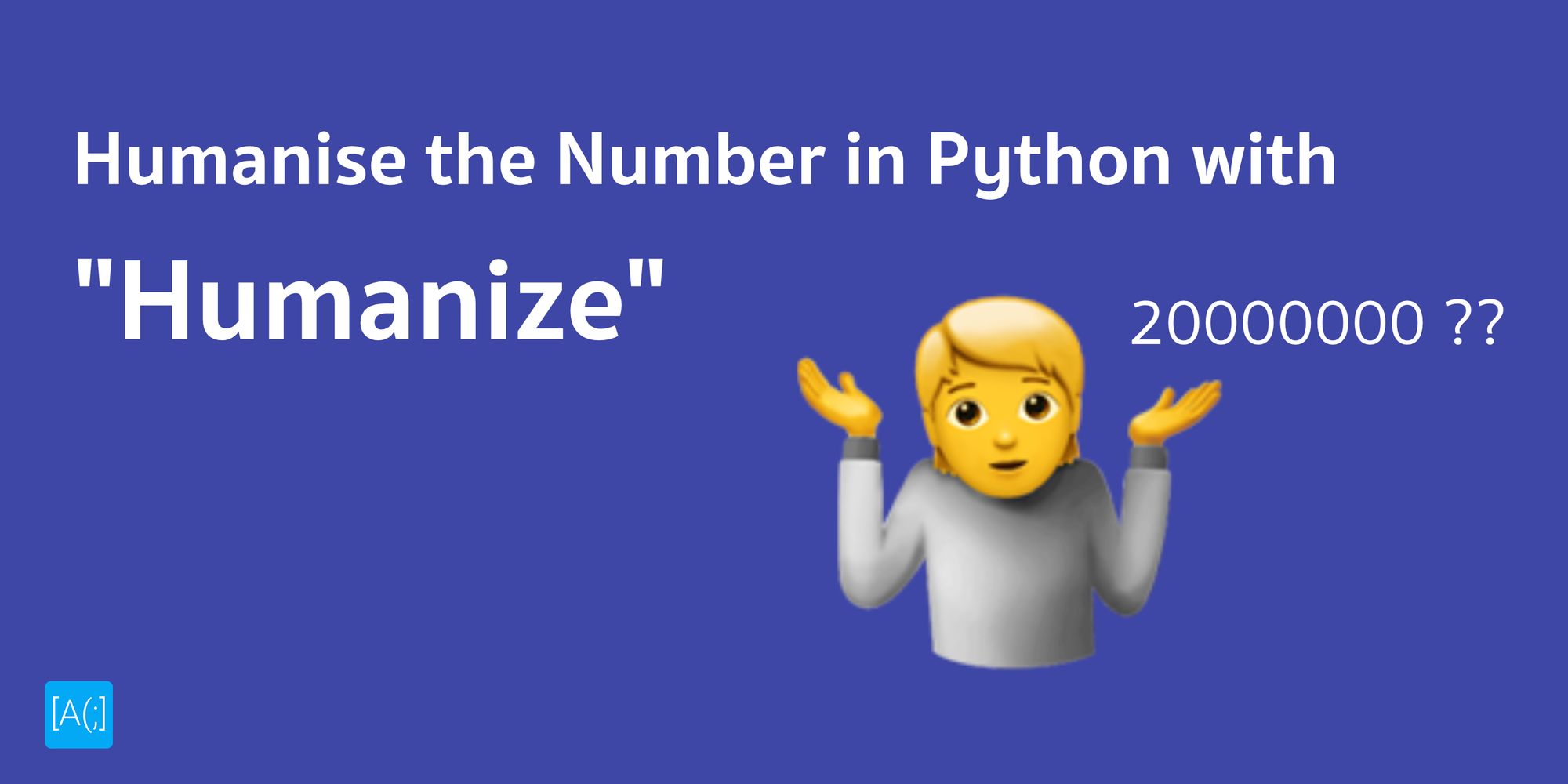 Humanise the Number in Python with "Humanize"