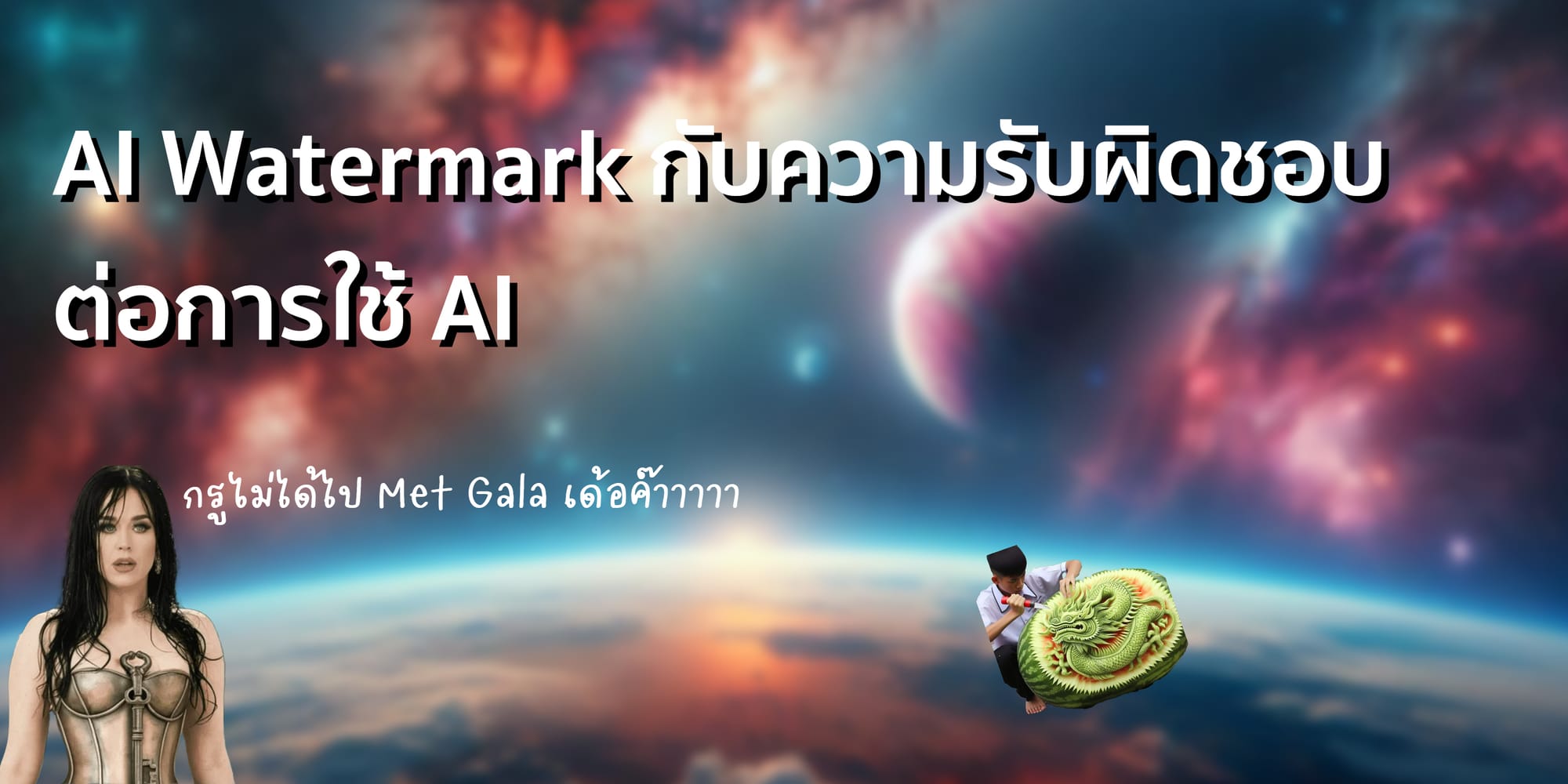 AI Watermark กับความรับผิดชอบต่อการใช้ AI