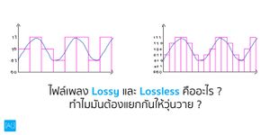 ไฟล์เพลง Lossy และ Lossless คืออะไร ทำไมมันต้องแยกกันให้วุ่นวาย