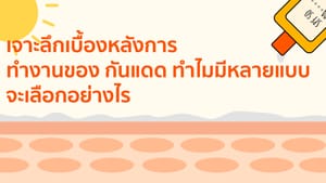 เจาะลึกเบื้องหลังการทำงานของ กันแดด ทำไมมีหลายแบบ จะเลือกอย่างไร